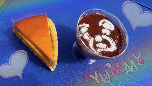 画像: ダンテのチーズケーキとプリンティラミス☆