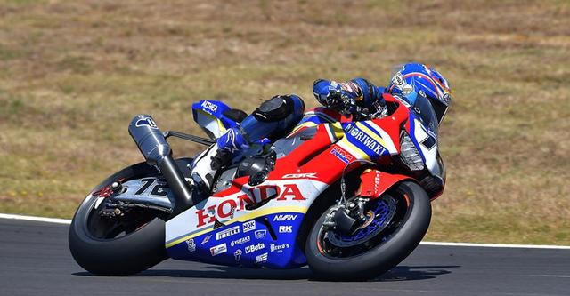 画像: レース2で13位となり、3ポイントを獲得した高橋裕紀(ホンダ)。 www.honda.co.jp