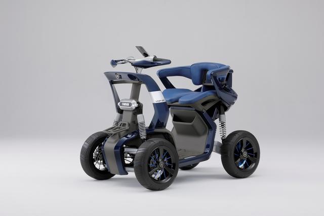 画像: YNF-01 ワイエヌエフ ゼロワン (特別出展物) 乗る者の冒険心を掻き立てる走破性とデザインを両立した、低速モビリティのコンセプトモデル。オフテイストのデザインに、大径タイヤと4輪独立サスペンションを装備。Red Dot Awardデザインコンセプト2019受賞。 global.yamaha-motor.com