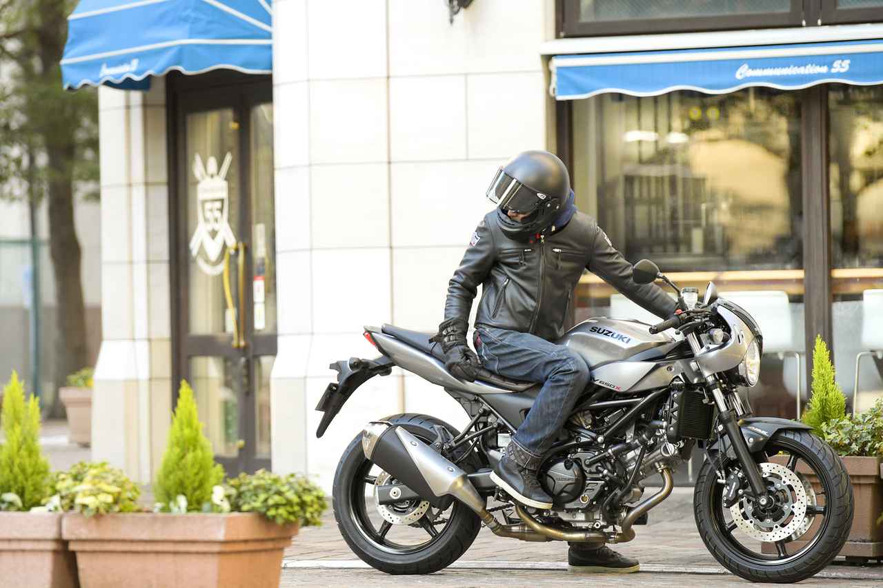 画像1: SV650Xならお洒落感も、気軽さも!