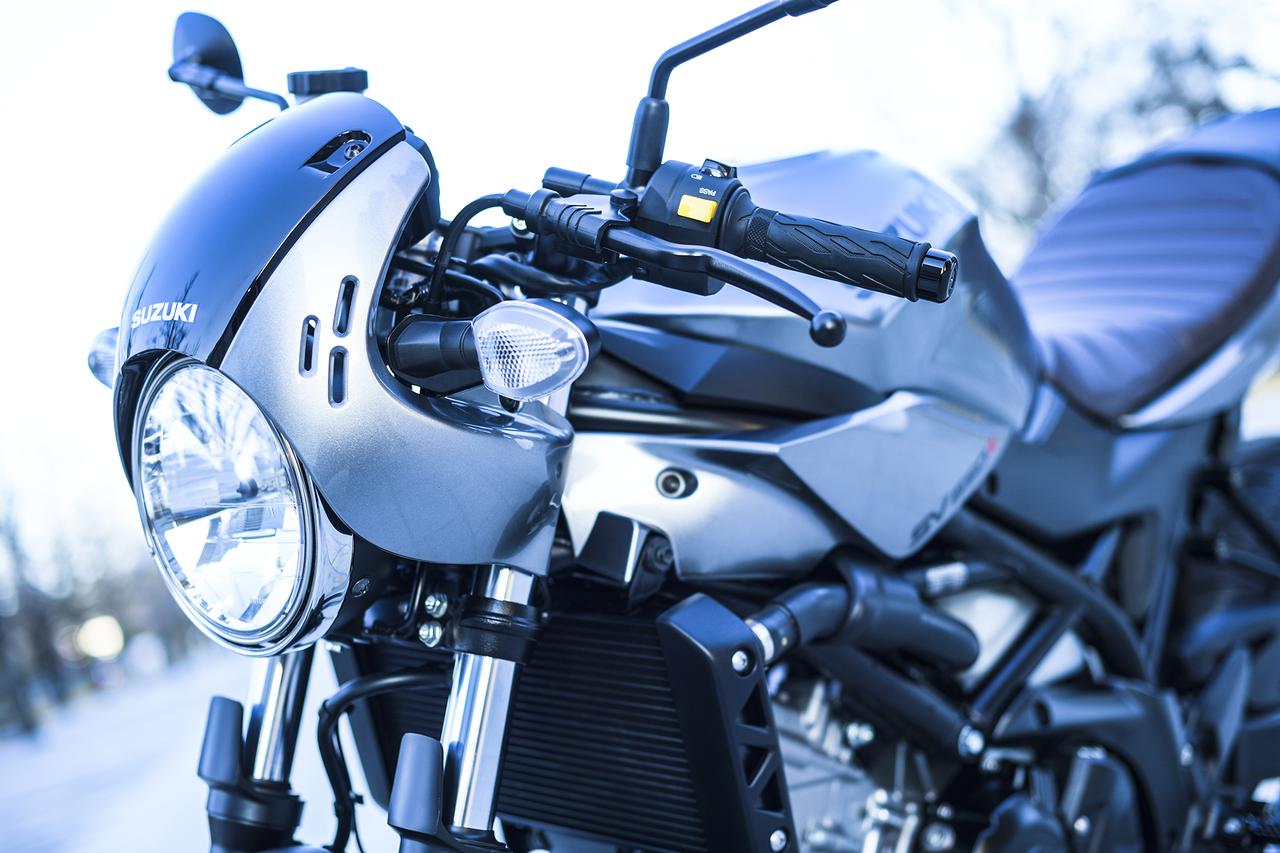 画像2: SV650Xならお洒落感も、気軽さも!