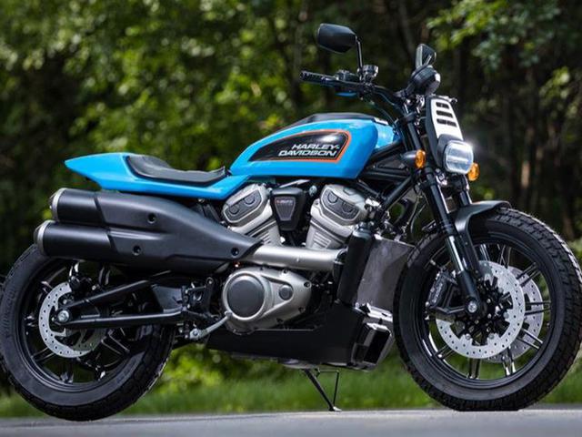 画像: マッシブなデザインが印象的な、フラットトラッカーのモックアップ。 www.harley-davidson.com