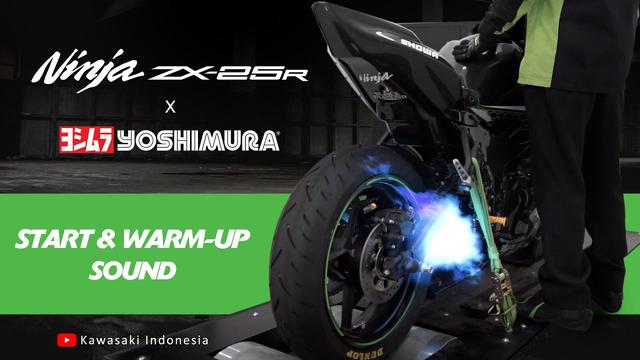 Kawasaki] カワサキ Ninja ZX-25R＋ヨシムラ・・・のサウンドを