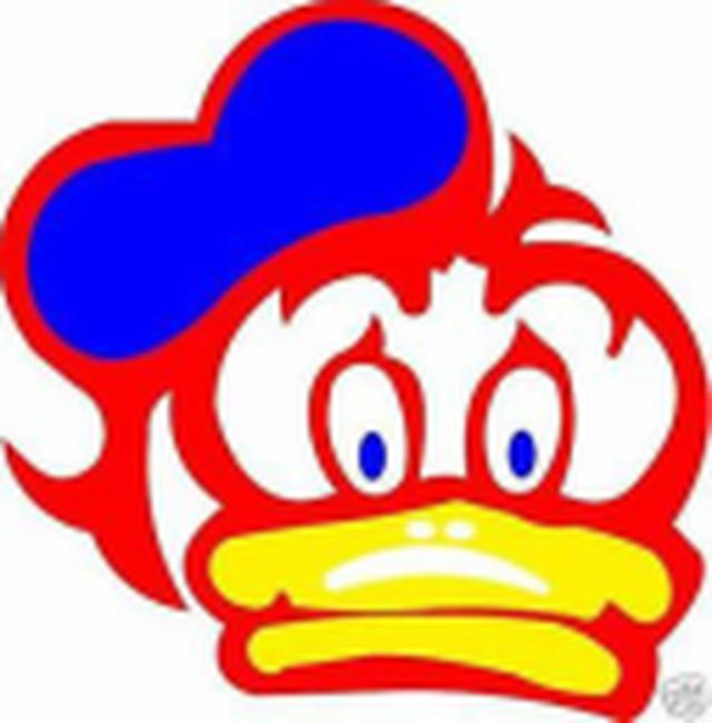 画像: こちらが皆さんお馴染みの、バリーのヘルメットに描かれた、某有名キャラクターです。 www.barrysheene7.com