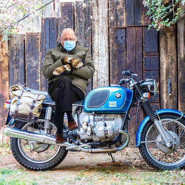 画像: 私、1970年型BMW R60/5を愛用しているので、親近感を覚えました(笑)。 www.facebook.com