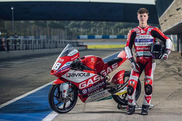 画像: 前年度のジュニアMoto3タイトル獲得者であるI.グエバラは、16歳でMoto3クラスデビューを果たしました。ジュニアMoto3よりも長いシーズンを今年は戦うことになるので、シーズンオフは体力を向上させることに重点を置いてトレーニングに励んだそうです。