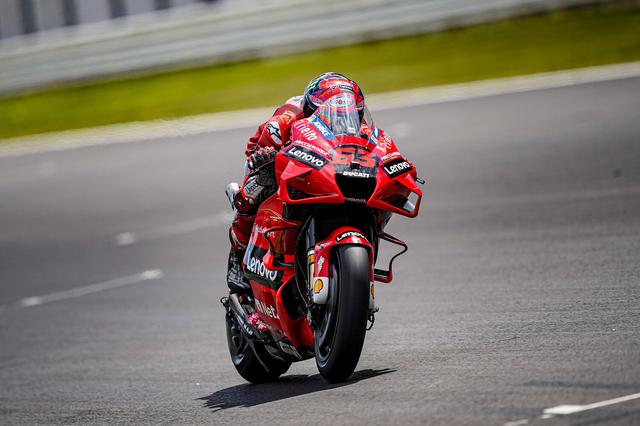 画像: 金曜日、土曜日と好調ぶりを披露したF.バニャイア(ドゥカティ)。 www.ducati.com