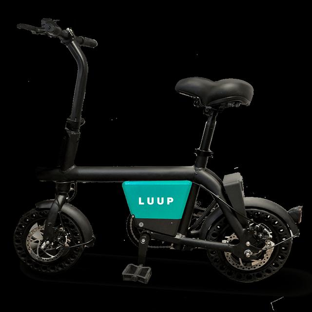 画像: 「LUUP」の電動アシスト自転車。LUUPは街中にあるLUUPのモビリティ(電動アシスト自転車と電動キックボード)に、どこからでも乗れて好きな場所に返せるシェアリングサービス。専用アプリを介して借りることができ、徒歩では遠いと感じる程度の距離を、簡単に移動することができるます。 luup.sc