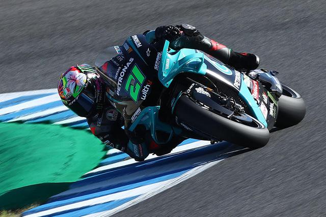 画像: 前戦ポルトガルGPでは4位になり、復調の気配を見せたF.モルビデリ(ヤマハ)。F.クアルタラロとの予選タイム差はわずか0.057秒でした。 race.yamaha-motor.co.jp
