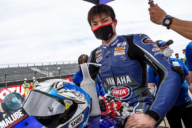 画像: 昨年度の全日本JSB1000王者で、今年からSBK参戦の野左根航汰(ヤマハ)はスーパーポールレース9位でフィニッシュ。2019年ミサノ・レース1で8位となった高橋裕紀(ホンダ)以来の、日本人によるSBKトップ10入りを果たしました。 race.yamaha-motor.co.jp