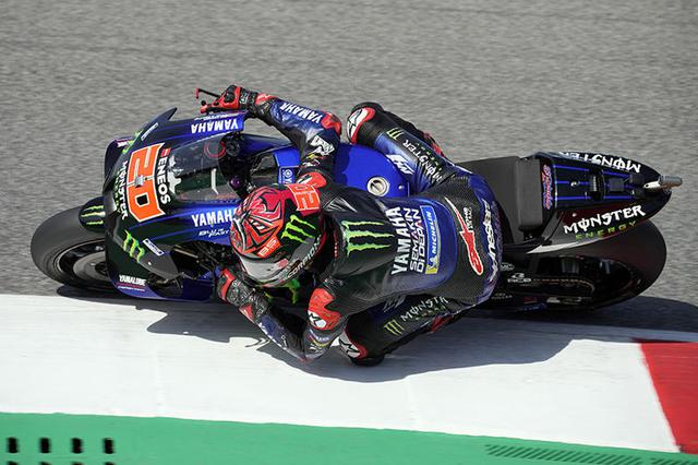 画像: 予選から好調ぶりを披露したF.クアルタラロ(ヤマハ) race.yamaha-motor.co.jp