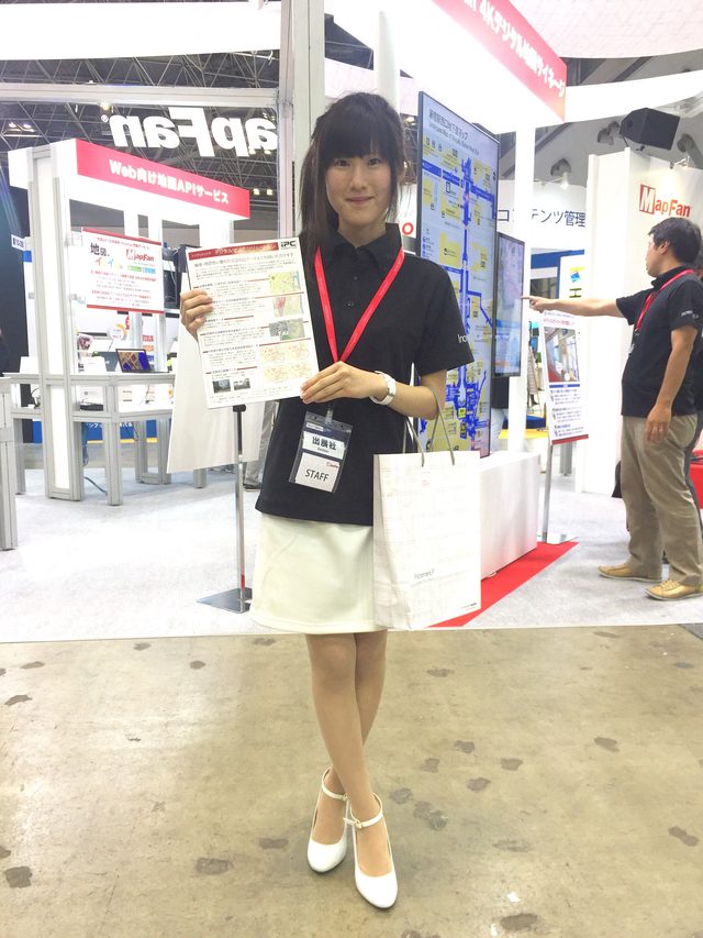 画像: スマートフォン&モバイルEXPO インクリメントブース♡田中菜依♡