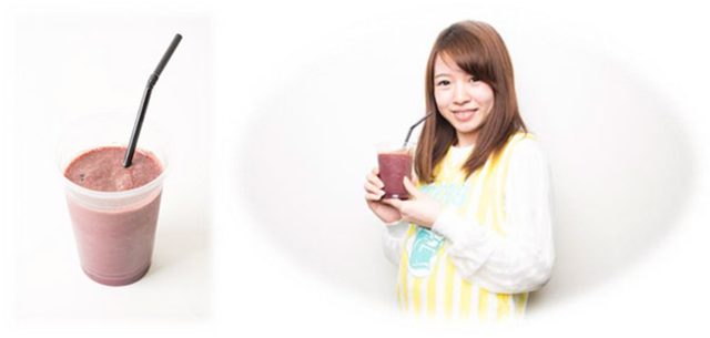 画像: 《アサイースムージー》 美容効果で大人気のアサイーを使ったさっぱりしたヘルシースムージー。 ■価格:400円