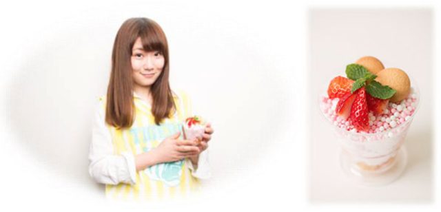画像: 《TORACO ディッピンドッツストロベリーパフェ》 ディッピンドッツアイスクリームのストロベリーチーズケーキをベースにフレッシュいちごとクッキーをトッピングしたオシャレスイーツです! ■価格:450円