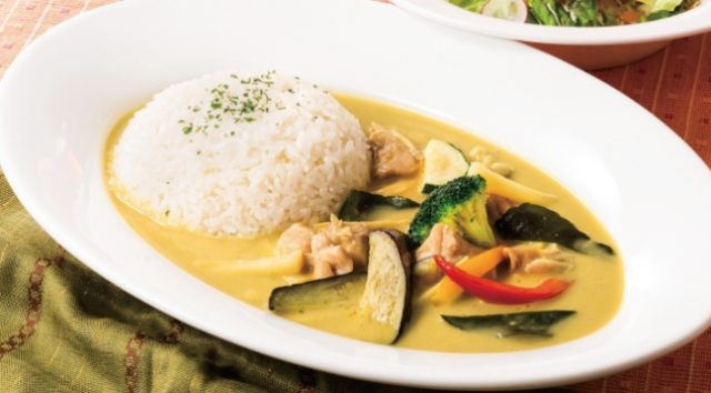 画像: グリーンカレー 908円(税込980円)