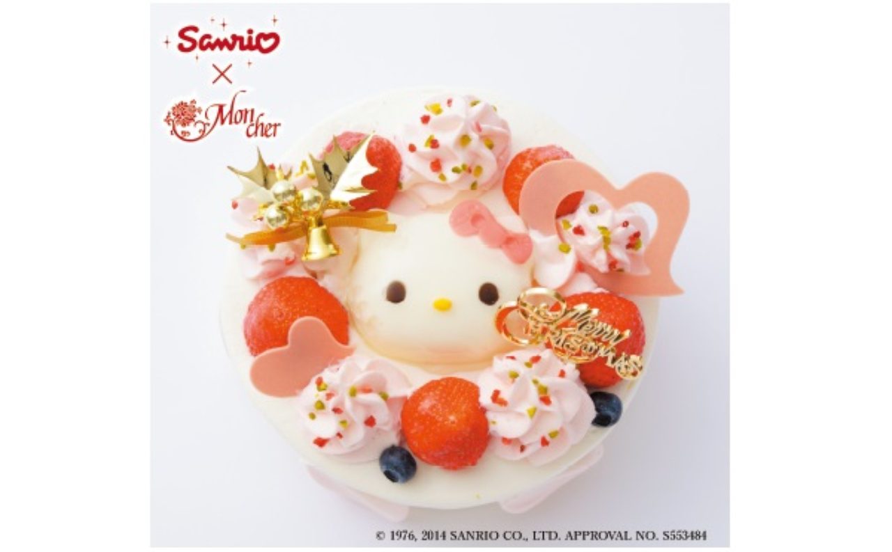 キティちゃんにマイメロも!堂島ロールのクリスマスケーキが