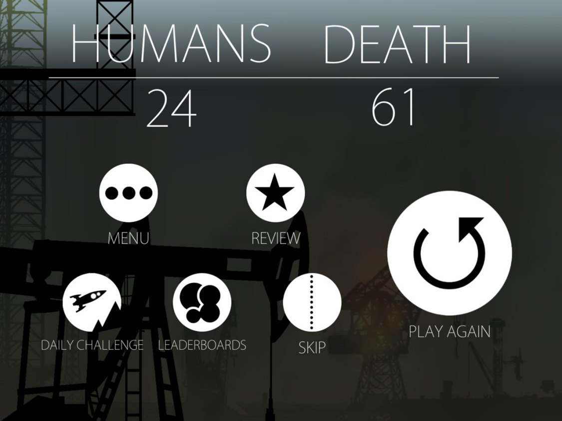 画像3: 中毒性間違いナシなiOSゲーム「Escape」の紹介です！ロケットで障害物を避けつつ、シーンに合ったBGMを堪能！