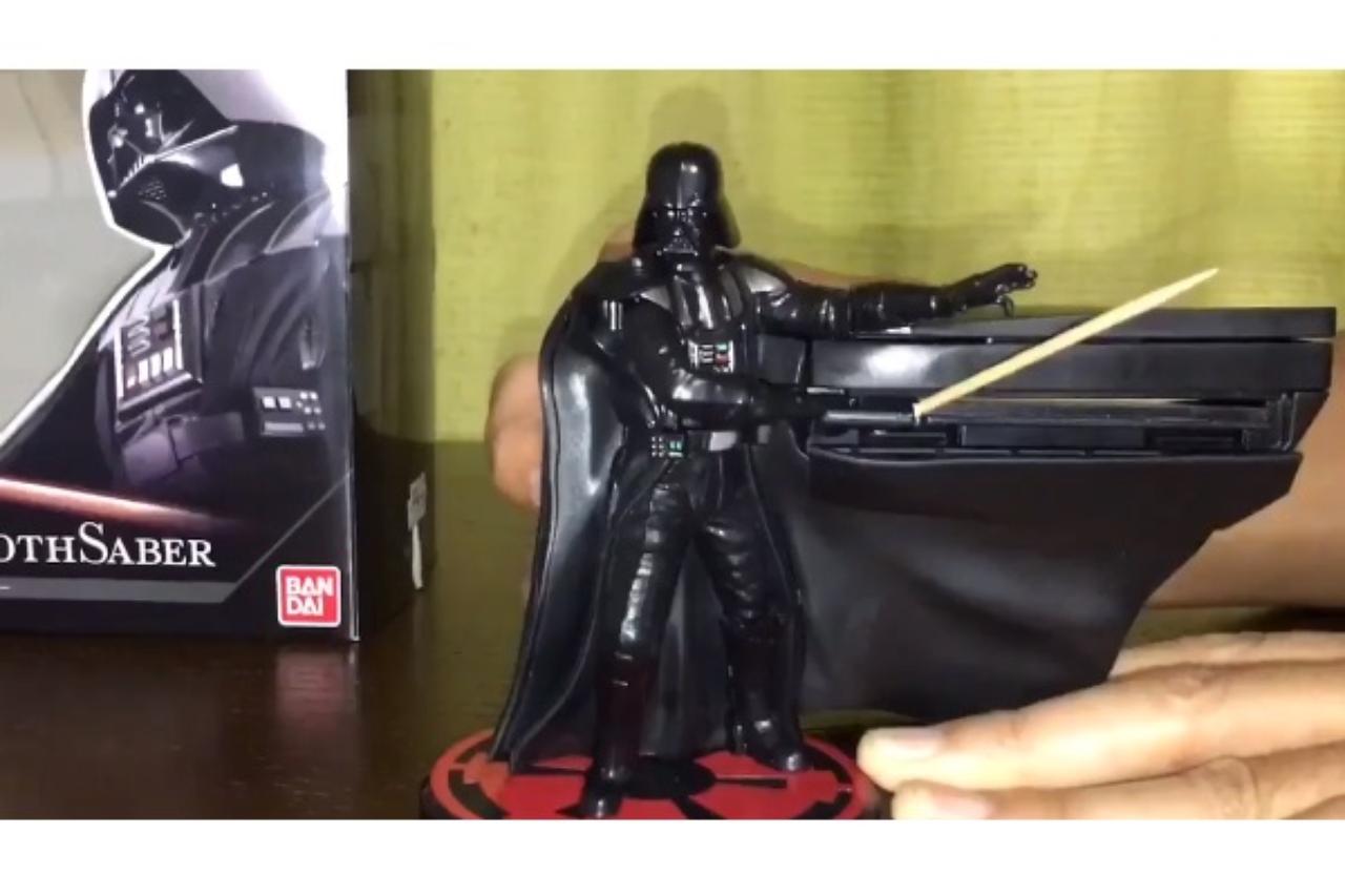 爪楊枝セイバー DARTH VADER TOOTHSABER スターウォーズ（一本も
