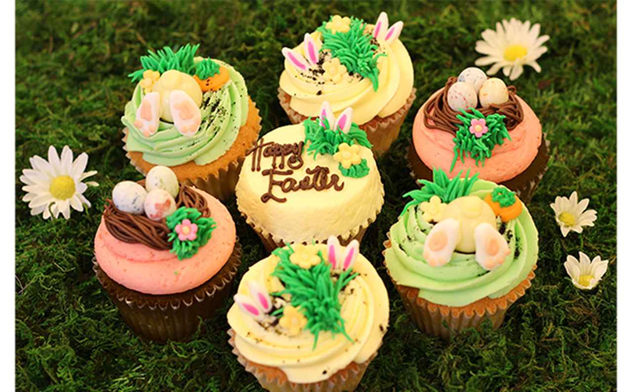うさぎのまあるいお尻にキュン♡ローラズ・カップケーキのイースター
