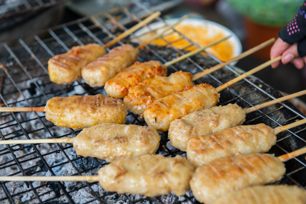 画像: ラオスのスナック