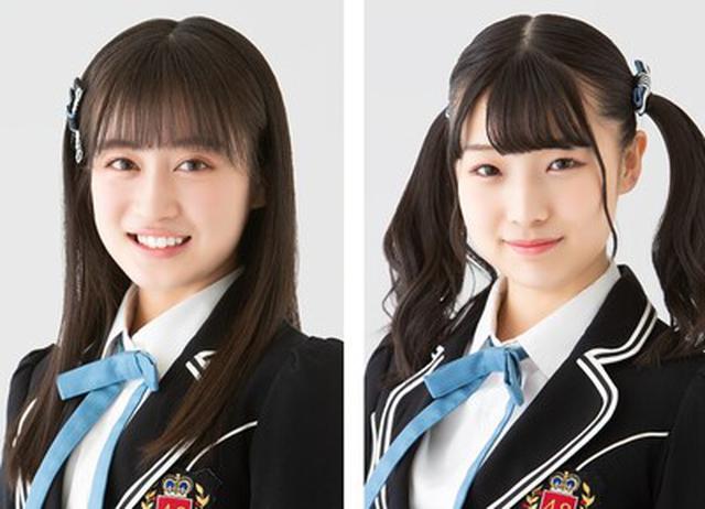 画像: 川上千尋 、 安部若菜 (NMB48)