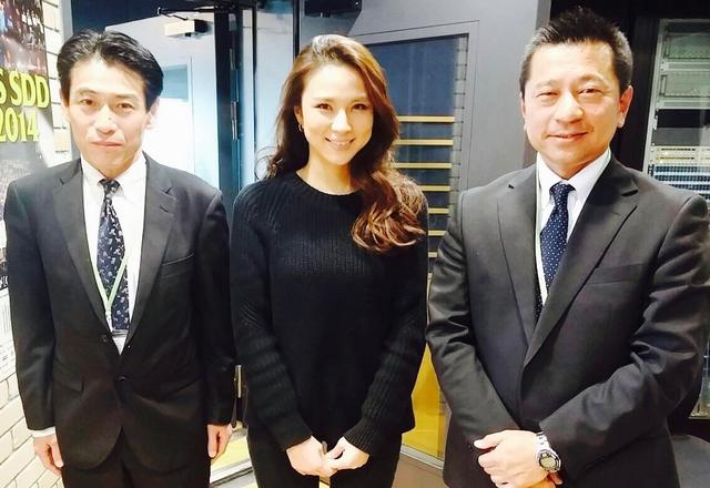 画像: シンガポール航空の「木原さん」と オーバーシーズトラベルの「楠野さん」にお越し頂きました。