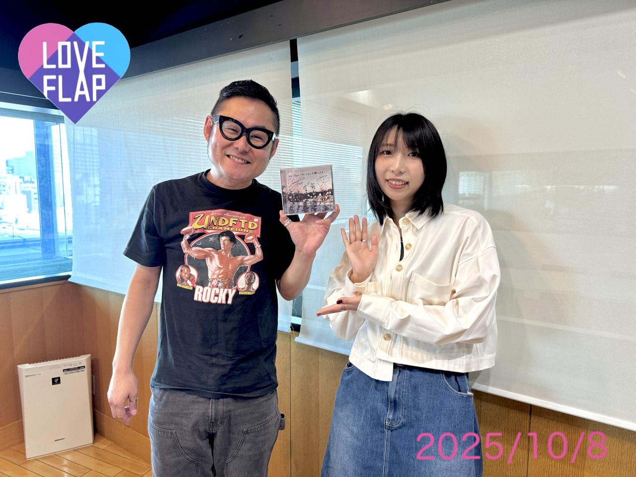 画像: 2025/10/8(水)ゲスト:あたらよ