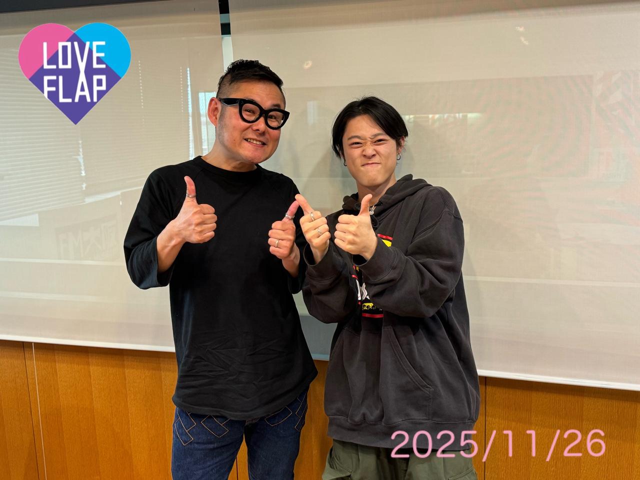 画像: 2025/11/26(水)ゲスト:Baby Canta