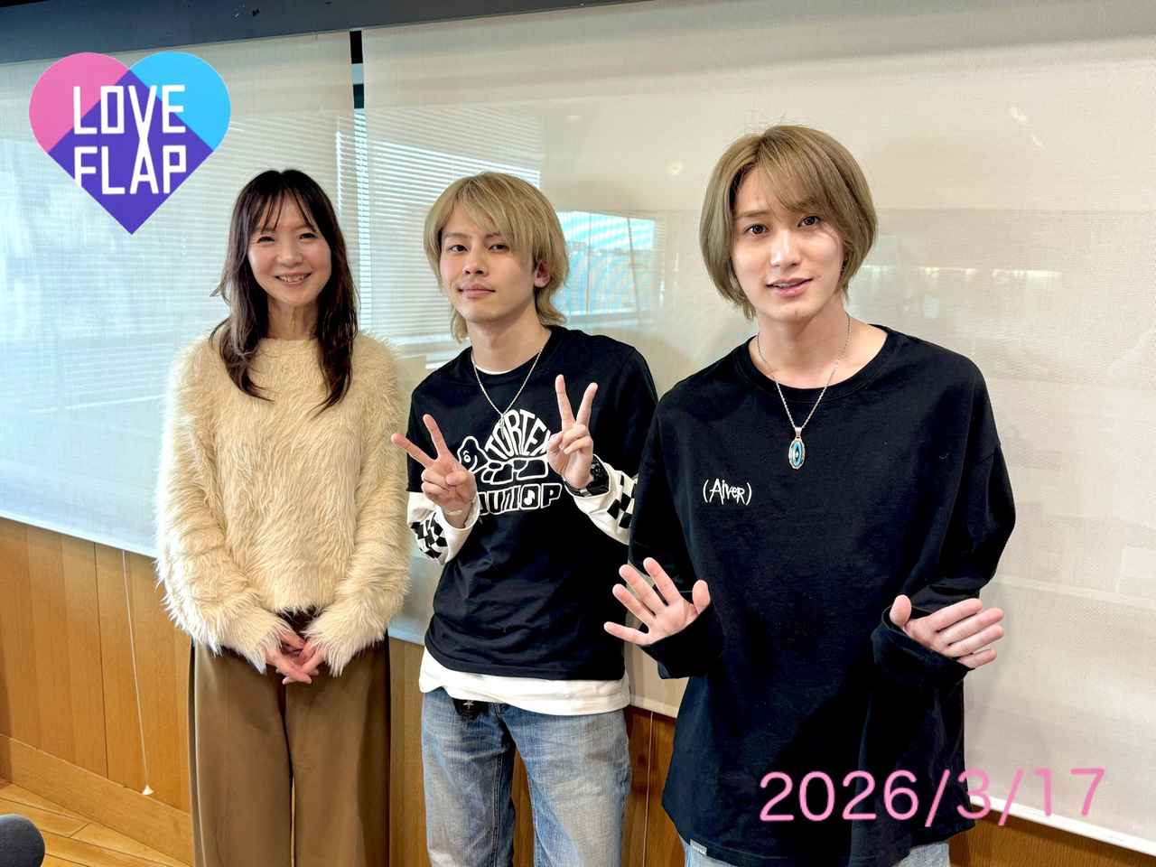 画像: 2026/3/17(火)ゲスト:B&ZAI