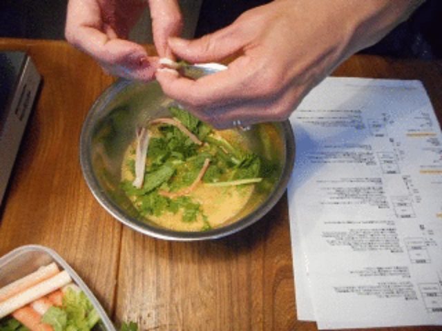 画像3: かにカマの和風かに玉風