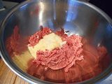 画像3: チーズ入り蓮根のビーフハンバーグ