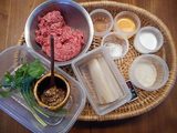画像1: チーズ入り蓮根のビーフハンバーグ