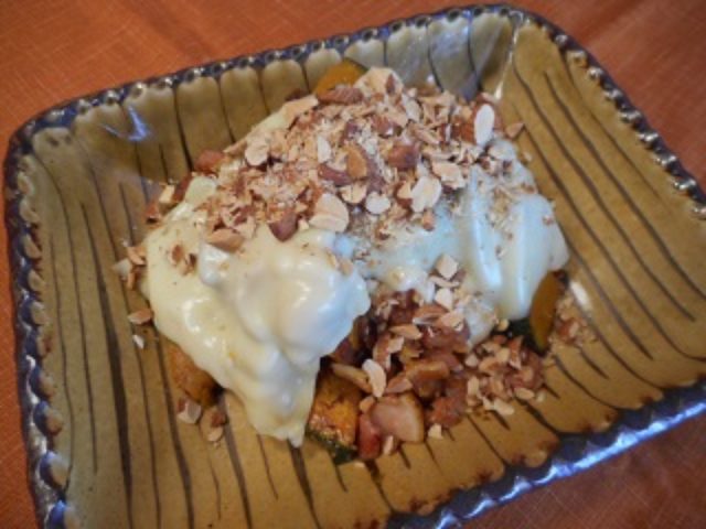 画像5: かぼちゃとチーズのアーモンド焼き
