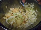 画像3: じゃがいも と イカの塩辛 と チーズ の お好み焼き