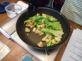 画像4: じゃがいもとレタスの粒マスタード炒め チーズ乗せ