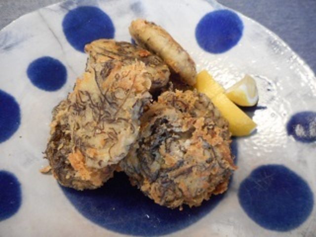 画像5: もずくとチーズの揚げ焼き