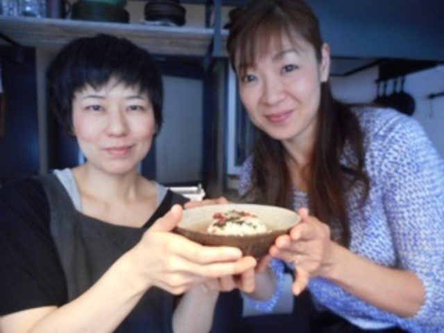画像10: チーズと わかめの 焼きおにぎり 梅あんかけ