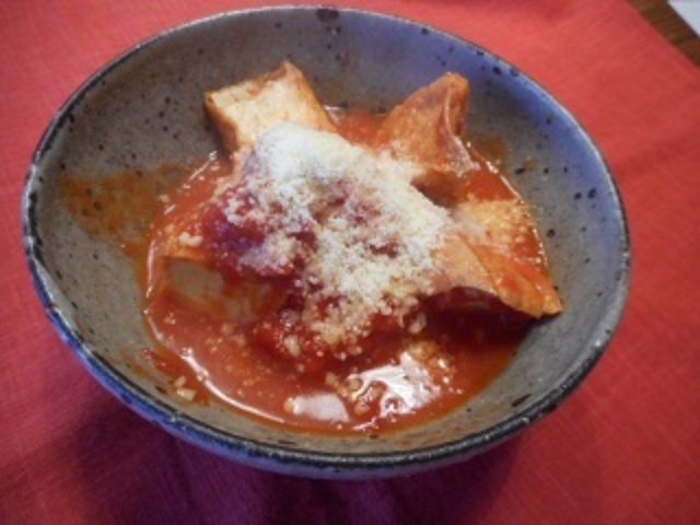 画像4: 厚揚げのトマト煮チーズかけ