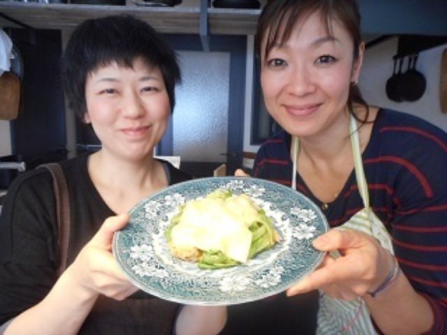 画像7: じゃがいもとレタスの粒マスタード炒め チーズ乗せ