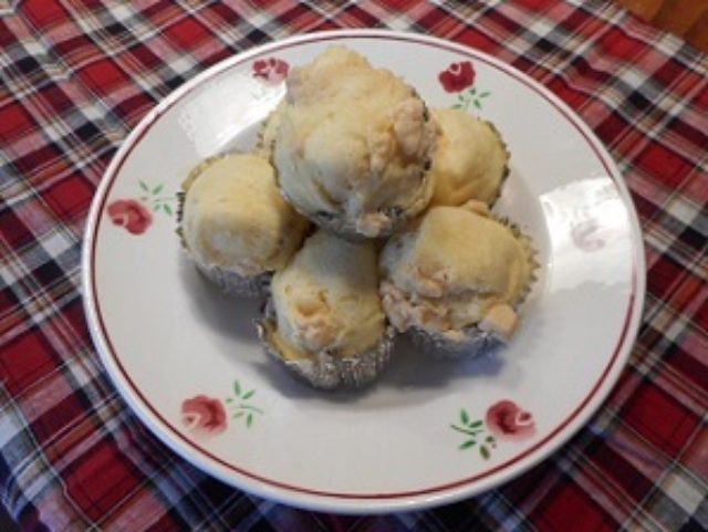 画像6: リンゴ風味の蒸しパン