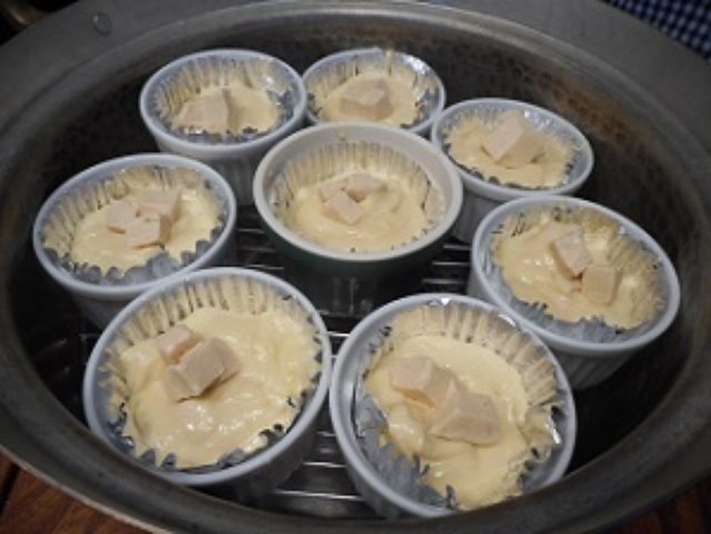 画像5: リンゴ風味の蒸しパン