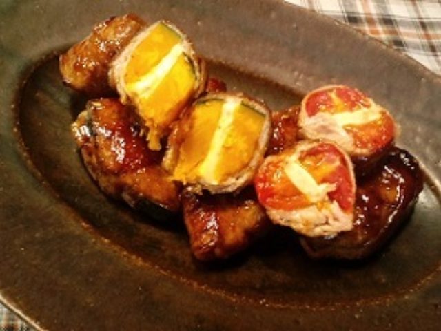 画像12: 野菜とチーズの肉巻