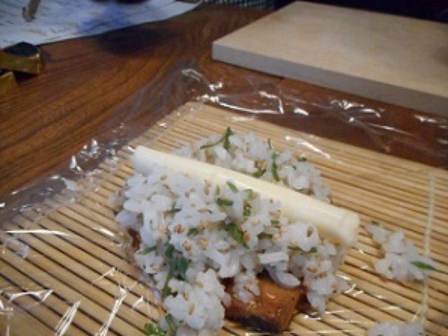 画像5: 秋刀魚のかば焼きとチーズ寿司