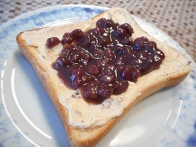 画像4: あんこラムレーズンチーズトースト