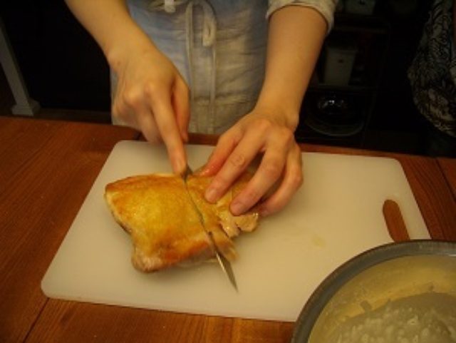 画像7: チキンソテー ゴルゴンゾーラソース