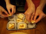 画像4: 簡単お手軽 パンをつぶして! トースターでパンキッシュ