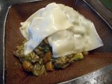 画像4: なめことアボカドのにんにく醤油炒め チーズのせ