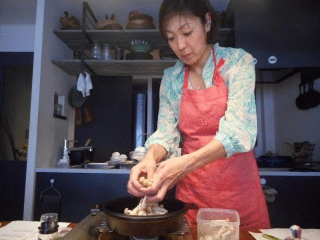 画像: きのこ山盛り。