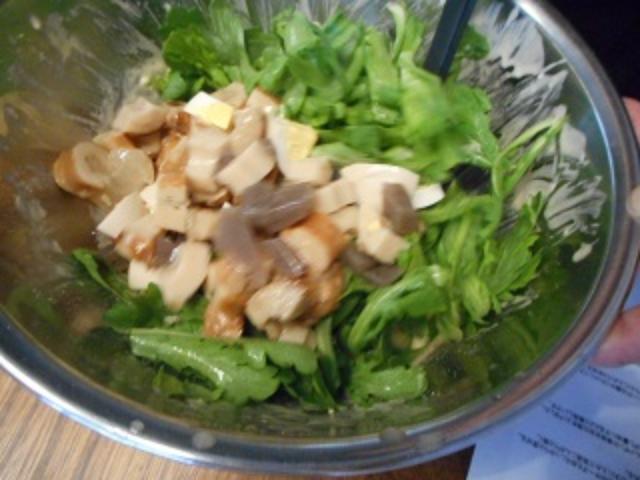 画像4: 春菊とおでんのお好み焼き