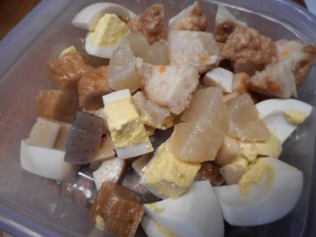 画像2: 春菊とおでんのお好み焼き
